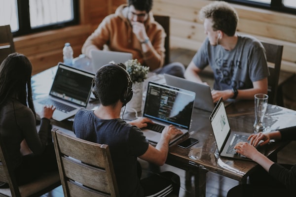 Customer success team collaborating